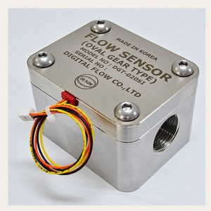 Débitmètre hydraulique numérique DGT-020AI / DGT-020SI, capteur de débit à engrenages ovales, aluminium / acier inoxydable, filetage interne PT 3/4 - Product Image 5