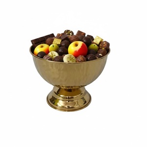Bol décoratif élégant en cuivre de la plus haute qualité, pour chocolats et desserts, idéal pour les célébrations ou événements, en promotion - Product Image 6