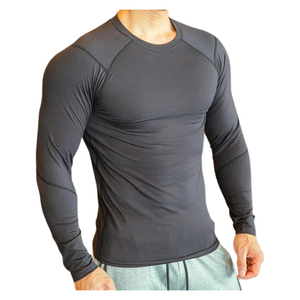 T-shirts de sport personnalisés cousus à la machine, prix usine OEM, nouveau design, légers, coupe ajustée, pour musculation et entraînement - Product Image 2