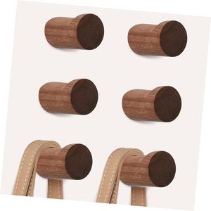 Porte-crochets mural en bois, vente flash, écologique, pour l'organisation murale et le rangement des vêtements, au meilleur prix - Product Image 1