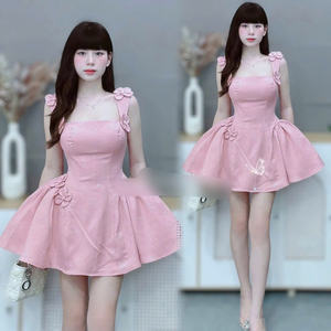 Elegante Vestido de Mujer de Manga Corta, Combinación Perfecta de Elegancia y Comodidad, Casual y Formal para Diversos Eventos, Maxi de Seda - Product Image 4