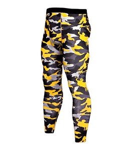 Collants de compression haute performance pour hommes, extensibles dans les 4 sens pour l'entraînement en salle de sport - Product Image 1