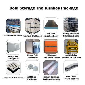 Edificio de Almacenamiento en Frío con Estructura de Acero para Maduración y Envejecimiento en Seco de Carne, Planta de Almacén Refrigerado Premium para Carne de Res - Product Image 5