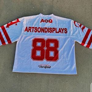 เสื้อยืดคอตตอนทรงโอเวอร์ไซส์ แขนเสื้อแบบดรอปโชว์เดอร์ คุณภาพสูง ทรงบ็อกซี่ คอเต่าแบบยาว ดีไซน์สั่งทำได้ OEM เสื้อยืดเปล่าสำหรับผู้ชาย - Product Image 2