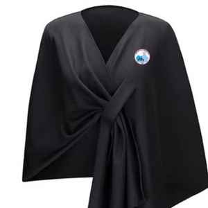 Chal Negro para Adultos Jack and Jill, Suave, Ligero, Elegante, Bufanda de Moda para Fiestas, Accesorio Cómodo y Estiloso para Mujer - Product Image 4