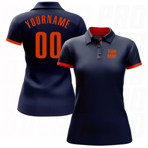 Polo de golf haute performance personnalisé, tissu extensible respirant avec une coupe confortable pour les sports d'équipe et les occasions décontractées - Product Image 4