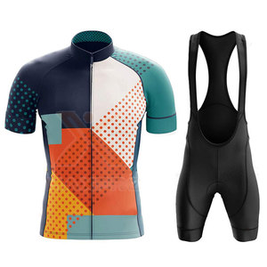 Fournisseur direct d'usine, style unique, uniforme de cyclisme respirant en polyester et élasthanne imprimé par sublimation de haute qualité, service OEM - Product Image 1