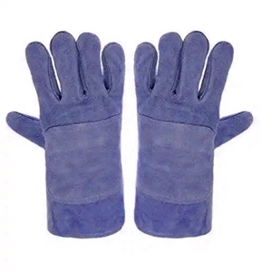 Gants en cuir de vachette pleine fleur de qualité supérieure, résistants, pour la sécurité industrielle, la protection des mains, la construction, le barbecue, la soudure - Product Image 4