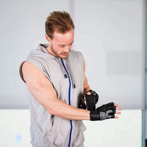 Gants de musculation personnalisés avec votre propre logo, couleur unie, pour hommes et femmes, gants de musculation professionnels. - Product Image 5