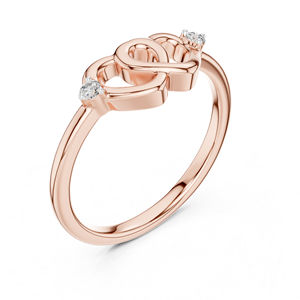 Anillo de Compromiso de Oro Amarillo de 14K con Diamante Cultivado en Laboratorio, Redondo, para Mujer |   Diamante Cultivado Nuevo - Product Image 6