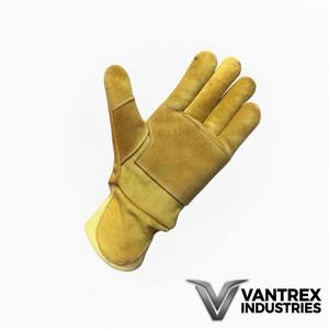 Best Quality Fire Fighter <b>Gloves</b> Cow Split Leather With <b>Moisture</b> Barer Fire Fighter <b>Gloves</b> for Fireman - Product Image 2