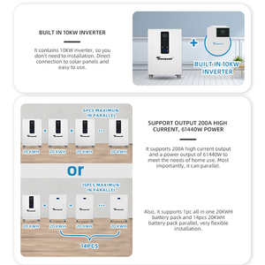 Inversor Híbrido Trifásico Más Vendido, Stock en la UE, Celdas de Grado A, Batería de Almacenamiento Doméstico DDP - Product Image 4