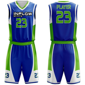 Maillots de basket-ball personnalisés sublimés uniques, vente en gros, sublimation personnalisée, maillots de basket-ball en polyester 100%, uniformes de basket-ball - Product Image 1