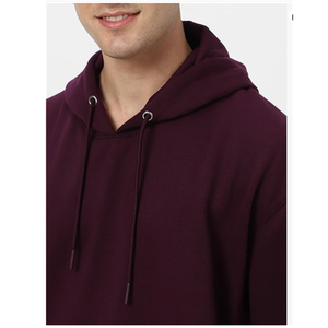 Sweat-shirts à capuche unisexe en coton uni surdimensionnés personnalisés pour hommes, vente en gros, grandes tailles, de BD - Product Image 1