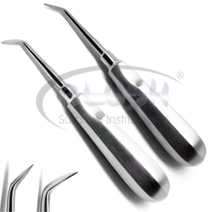Dental Root Elevators Surgical Instruments Custom Logo Straight & Curved Manual Power Source by <b>Blush</b> Surgical - Product Image 6
