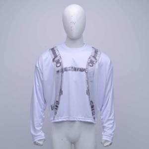 T-shirt à manches longues pour homme, imprimé graphique, coupe courte, sublimation, logo personnalisé de haute qualité, streetwear, mode - Product Image 1