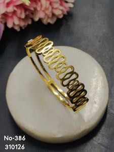 Women's Trendy Stainless Steel Gold Plated Geometric Design CZ <b>Charm</b> <b>Bracelet</b>-Elegant Versatile Fashion Jewelry - Product Image 4