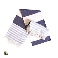 Serviettes de plage avec Logo personnalisé imprimé et Design, serviette turque Denizli, 100% coton, robes de bain, Sarong, Fouta, vente en gros