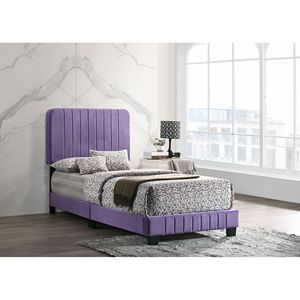 Lit double contemporain violet - Product Image 1