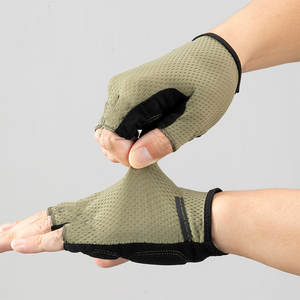 Direct Factory Supplier Mens Cycling Gloves <b>Skin</b> Friendly <b>Short</b> Fingers Anti Ventilated Pads Custom Logo Mens Cycling Gloves - Product Image 2