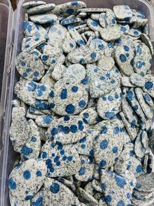Aamna Gems Lot de cabochons de turquoise certifiés de qualité supérieure, naturels, non montés, personnalisés, 6-10g, taille ovale, pour la création de bijoux de créateur uniques - Product Image 2