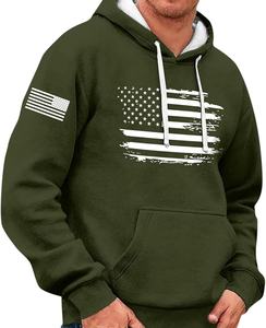 เสื้อฮู้ดฮิปฮอปแขนยาวมีฮู้ดเสื้อสเวตเชิ้ตแฟชั่นพิมพ์ลายการ์ตูนเสื้อสวมหัวตะวันตกออกแบบได้ตามต้องการ - Product Image 1