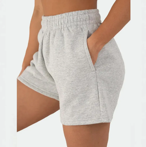 Shorts Deportivos Transpirables de Cintura Media para Mujer, Shorts Deportivos de Verano, Cómodos, de Felpa, para Correr, Gimnasio, 100% Algodón, Precio Razonable - Product Image 4