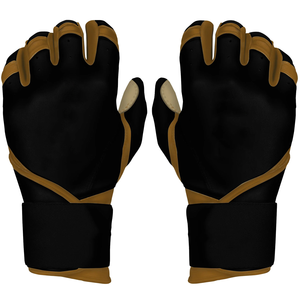 Gants de frappe de baseball et de softball en cuir de qualité supérieure, personnalisables pour hommes, femmes et adultes, ambidextres, respirants et légers - Product Image 2