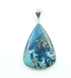 <b>Top</b> Quality Shattuckite Teardrop Pendant 925 Sterling Silver <b>Rose</b> Gold Yellow Gold Plated Handmade Gemstone Jewelry for Unisex - Product Image 1