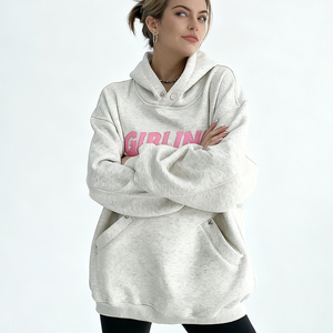 Sudadera con capucha y cremallera para hombre y mujer, 300 GSM 450 GSM, suave, de manga larga, para deportes, descanso, exterior, cálida, informal - Product Image 3