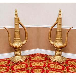 Trending Frp <b>Props</b> for <b>Wedding</b> Decoration Fiber Fountains Beautiful FRP Surahis Moroccan Lamps Aladin Lamp Fiber Urli Decor - Product Image 1