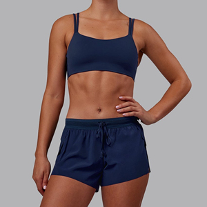 Shorts Casuales de Poliéster y Elastano para Mujer con Cintura Elástica y Logotipo Personalizado - Product Image 3