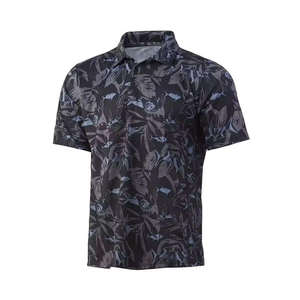 Polo de Manga Corta Verde para Hombre, Tejido de Punto, Color Sólido, Cuello con Botones, Corte Regular - Product Image 5