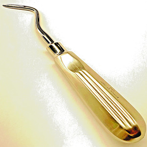 Elevador de punta de raíz dental Jamso Industries, instrumento quirúrgico derecho, modelo JI-3956, manual, certificado CE, Clase I - Product Image 1