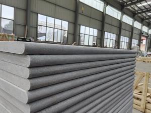 Dalles de pavés en <span class=keywords><strong>pierre</strong></span> de quartzite blanc naturel brossé flammé 600*300 pour revêtement de sol extérieur de piscine - Product Image 6