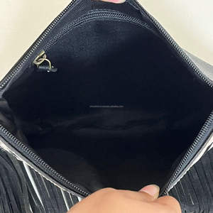 กระเป๋าถือหนังลายตารางสไตล์ตะวันตกพรีเมียมทำมือ พร้อมกระเป๋าใส่เหรียญขนาดเล็กแบบคลัทช์พร้อมสายคล้องข้อมือ ชุดคอมโบสำหรับผู้หญิง - Product Image 6