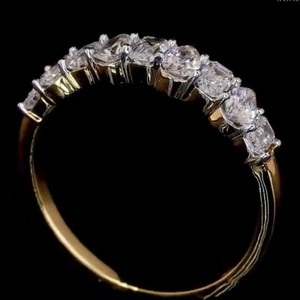 Anillo de Diamantes Cultivados en Laboratorio con Corte Pera y Esmeralda en Oro Blanco de 14K, Certificado IGI, Joyería de Lujo para Mujer, Regalo de Aniversario - Product Image 3