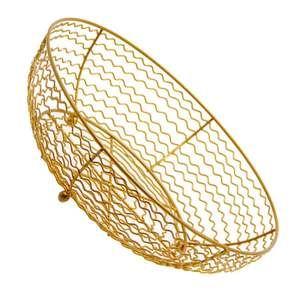 Stylish Handcrafted Metal <b>Fruit</b> Basket For Home Kitchen Dining Table Countertop <b>Storage</b> Decorative And Functional Organizer - Product Image 1