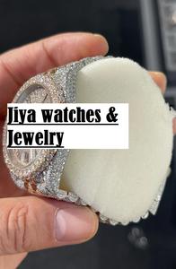 Reloj de Lujo para Hombre con Diamantes de Moissanita VVS, Mecánico, de Acero Inoxidable, Estilo Hip Hop, Personalizado, Venta al Por Mayor - Product Image 4