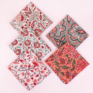 ผ้าพันคอผ้าฝ้ายพิมพ์ลายดอกไม้ด้วยมือ ระบายอากาศได้ดี เป็นมิตรกับสิ่งแวดล้อม ใช้ได้หลากหลาย สำหรับผู้ชาย ผู้หญิง และทุกคน - Product Image 2