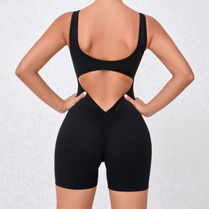 Monos sin Mangas Ajustados para Mujer, Conjuntos de Monos Deportivos de Diseño Nuevo para Verano e Invierno con OEM - Product Image 3