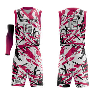 Conjunto de Camiseta y Pantalones Cortos de Baloncesto, Uniforme de Baloncesto Transpirable de Secado Rápido, Conjuntos de Camisetas de Baloncesto Profesionales - Product Image 2