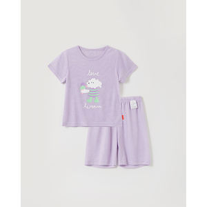 Pijama Suave Estilo Coreano OZKIZ para Niñas de 2 a 6 Años, Ropa de Dormir de Verano para Niños, Venta al Por Mayor - Product Image 1