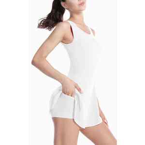 Uniforme de Tenis Profesional para Competencia y Entrenamiento, Falda Pantalón de Tela Suave y Flexible, para Jugadoras de Alto Rendimiento - Product Image 2