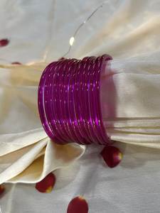 Transparent Green <b>Glass</b> Jelly <b>Bangles</b> Set Lightweight Plain Stackable Chudi for Women Traditional Ethnic Daily Wear Fashion - Product Image 6