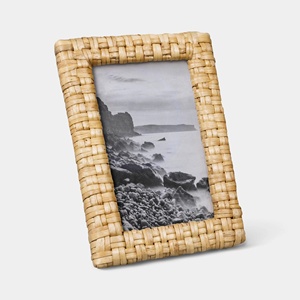 Water hyacinth photo <b>frames</b> wholesale cheapest price home decor hand-woven <b>a4</b> <b>picture</b> <b>frame</b> - Product Image 2