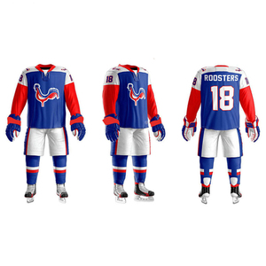 Ice Hockey Uniforms for Competitive Play Lightweight Breathable Quick Dry Fully Customizable Short Ice Hockey Uniforms - Product Image 5