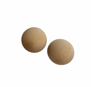 fHot Selling 16mm Natural Eco Wood Beads Exceptional Quality round Oval Patterns for Wall Decoration Wall Signs - Product Image 4