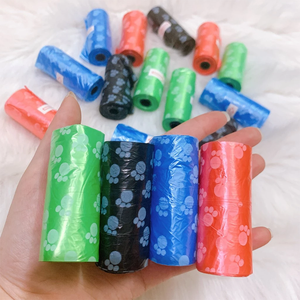 Sacs à crottes de chien biodégradables imprimés personnalisés Solution compostable de déchets d'animaux domestiques de fécule de maïs écologique et étanche - Product Image 4