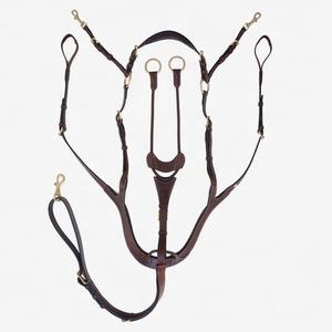 Caballo y ecuestre ajustable última placa de pecho de lujo coraza de caza Smart Trail Riding Breastplate - Product Image 5